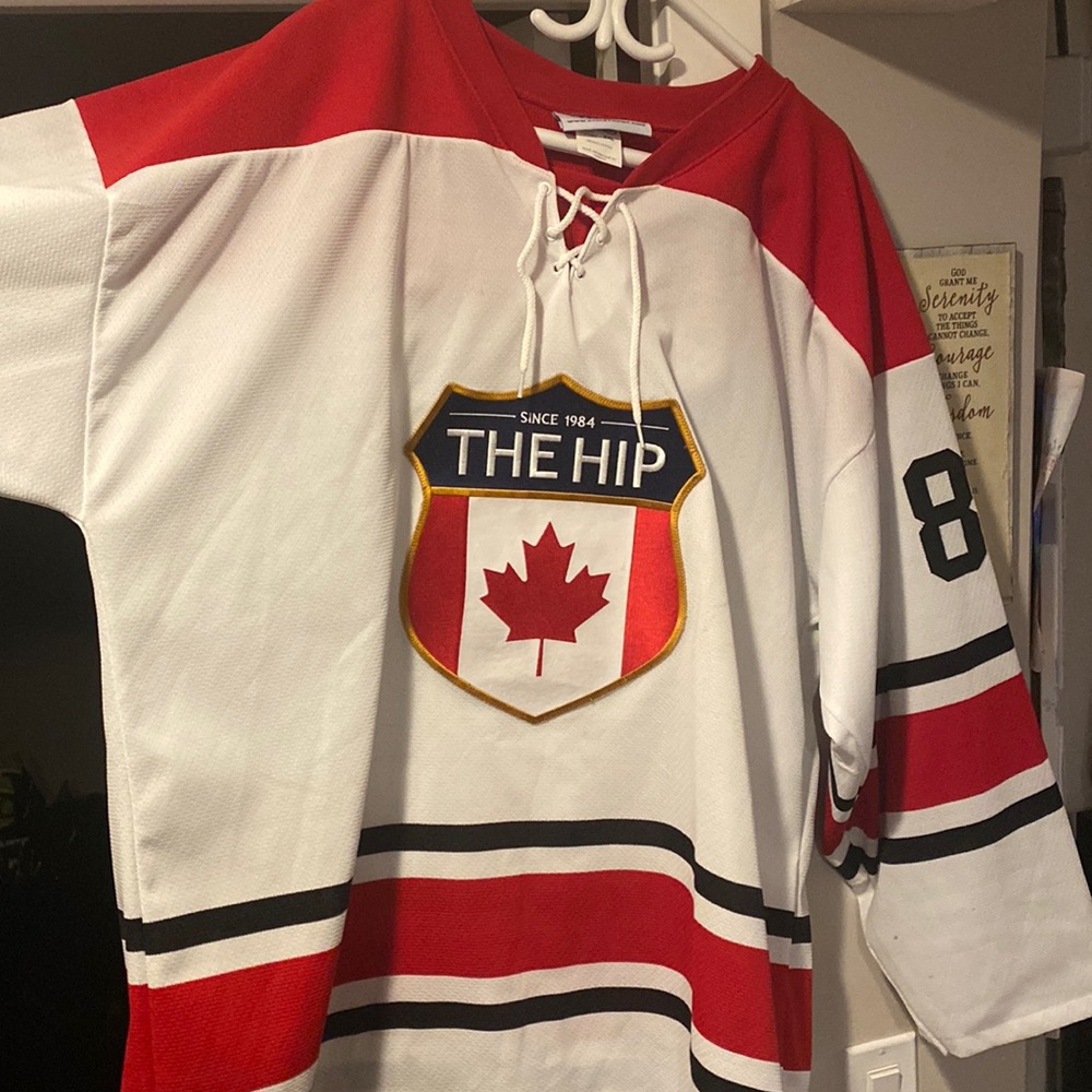Tragically Hip Hockey Jersey…XXL